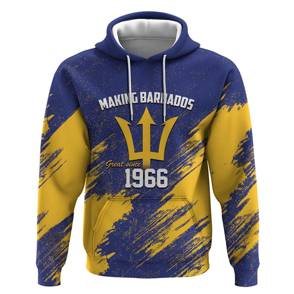 Black Barbadians Pride Est 1966 Hoodie - African Pride
