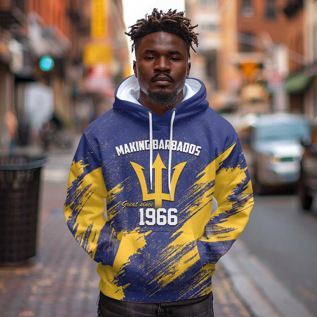Black Barbadians Pride Est 1966 Hoodie - African Pride