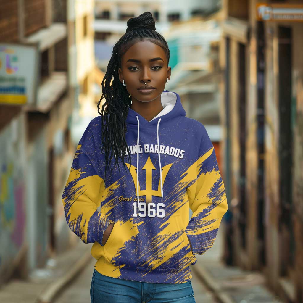 Black Barbadians Pride Est 1966 Hoodie - African Pride