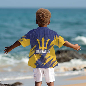 Black Barbadians Pride Est 1966 Kid Hawaiian Shirt - African Pride