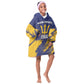 Black Barbadians Pride Est 1966 Kid Wearable Blanket Hoodie - African Pride