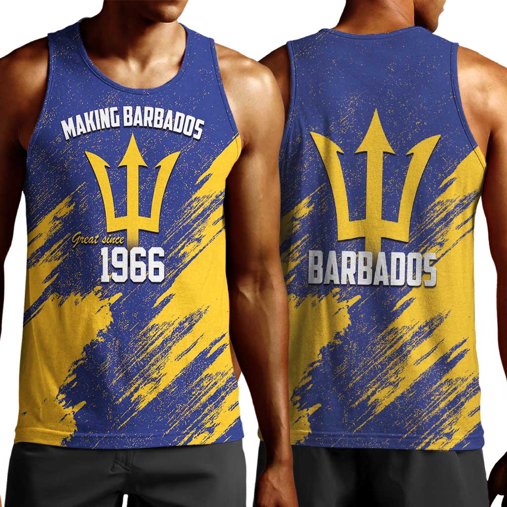 Black Barbadians Pride Est 1966 Men Tank Top - African Pride