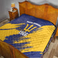 Black Barbadians Pride Est 1966 Quilt - African Pride