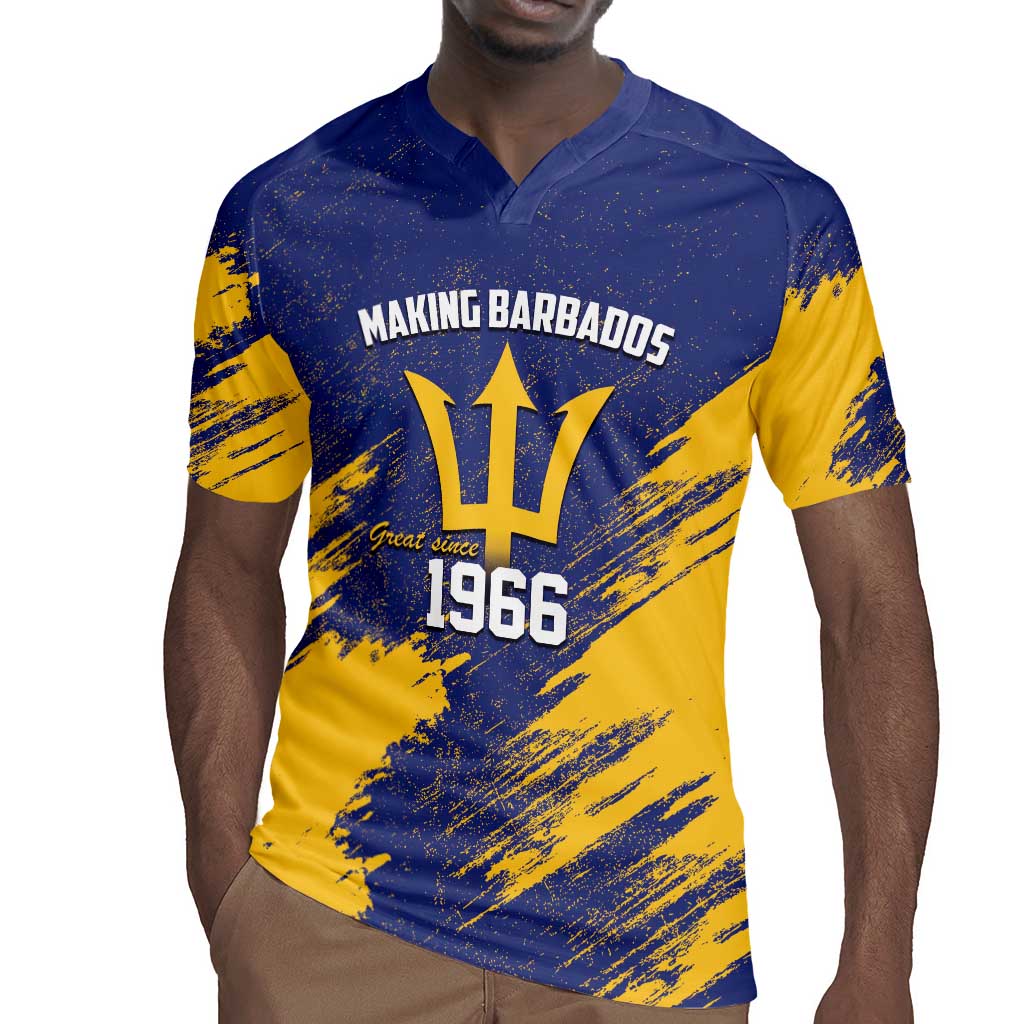 Black Barbadians Pride Est 1966 Rugby Jersey - African Pride