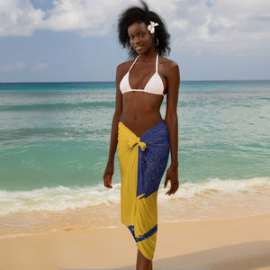 Black Barbadians Pride Est 1966 Sarong - African Pride