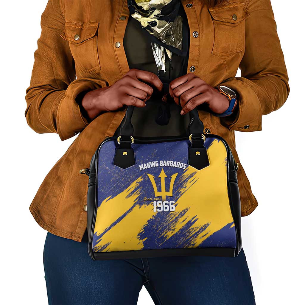 Black Barbadians Pride Est 1966 Shoulder Handbag - African Pride