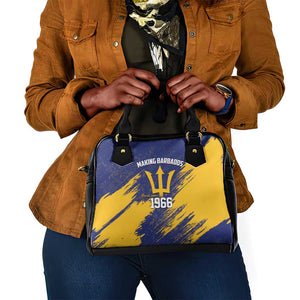 Black Barbadians Pride Est 1966 Shoulder Handbag - African Pride