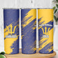 Black Barbadians Pride Est 1966 Skinny Tumbler - African Pride