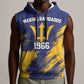 Black Barbadians Pride Est 1966 Sleeveless Hoodie - African Pride