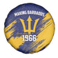 Black Barbadians Pride Est 1966 Spare Tire Cover - African Pride
