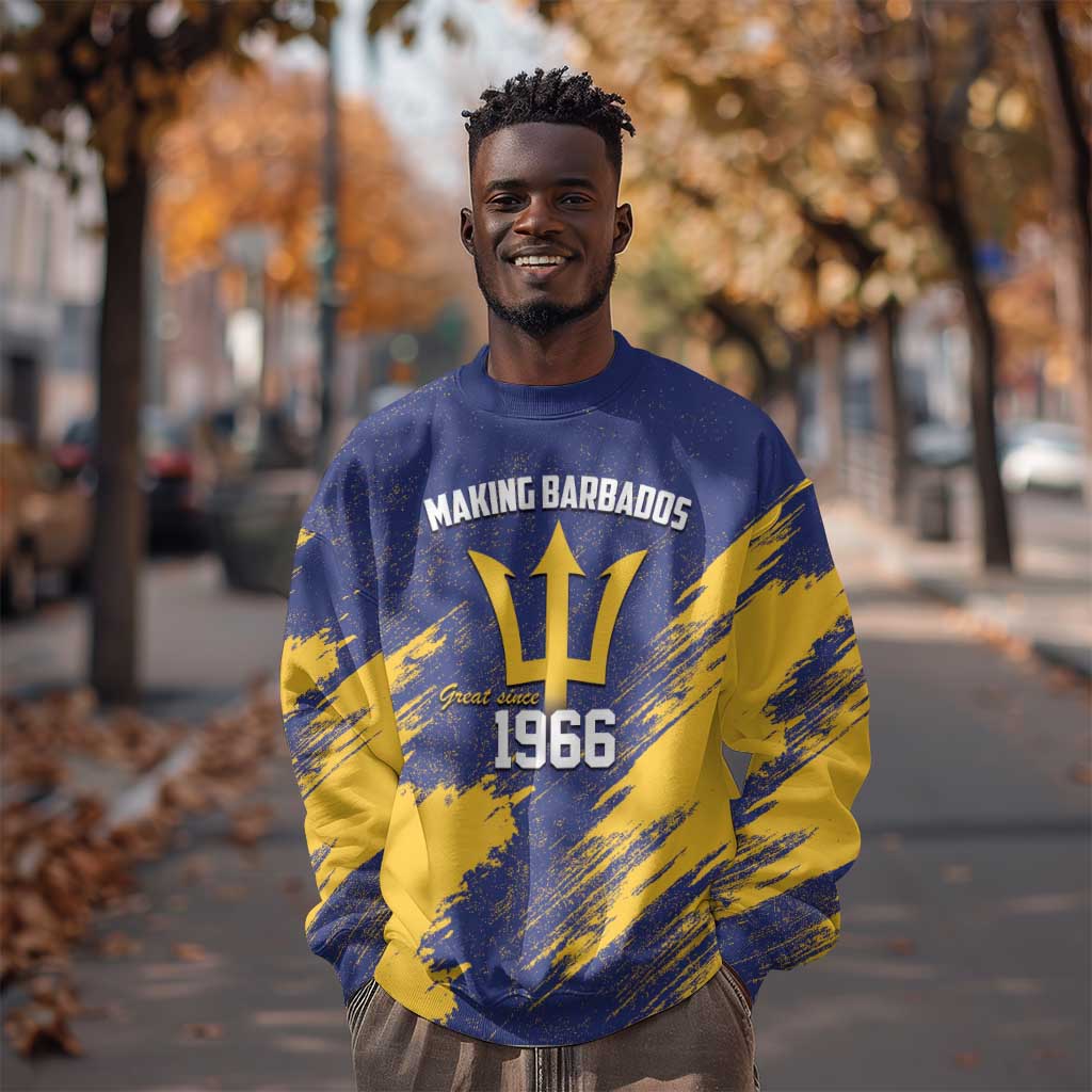 Black Barbadians Pride Est 1966 Sweatshirt - African Pride