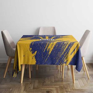 Black Barbadians Pride Est 1966 Tablecloth - African Pride