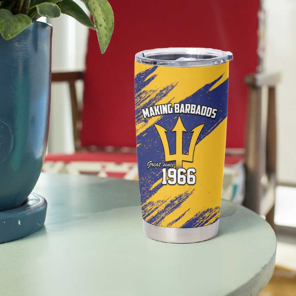 Black Barbadians Pride Est 1966 Tumbler Cup - African Pride
