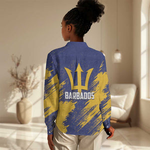 Black Barbadians Pride Est 1966 Women Casual Shirt - African Pride