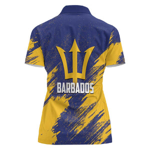 Black Barbadians Pride Est 1966 Women Polo Shirt - African Pride