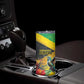 Personalized Black Jamaicans Hummingbird Skinny Tumbler Tropical Flowers Grunge Flag - African Pride