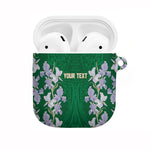 Custom Algeria Iris Floral Green AirPods Case Africa Women’s Football Champion Series 2026