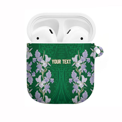 Custom Algeria Iris Floral Green AirPods Case Africa Women’s Football Champion Series 2026
