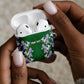 Custom Algeria Iris Floral Green AirPods Case Africa Women’s Football Champion Series 2026