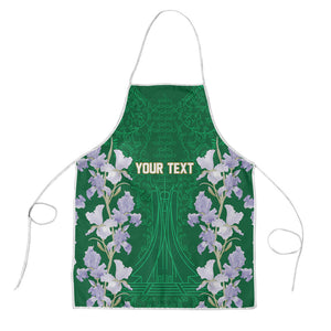 Custom Algeria Iris Floral Green Apron Africa Women’s Football Champion Series 2026