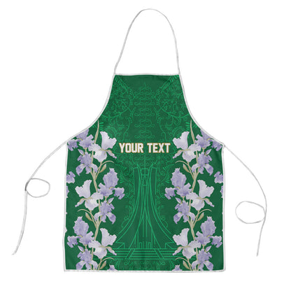 Custom Algeria Iris Floral Green Apron Africa Women’s Football Champion Series 2026