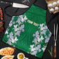 Custom Algeria Iris Floral Green Apron Africa Women’s Football Champion Series 2026