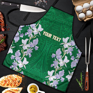 Custom Algeria Iris Floral Green Apron Africa Women’s Football Champion Series 2026