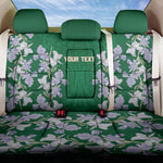 Custom Algeria Iris Floral Green Back Car Seat Cover Africa Women’s Football Champion Series 2026