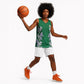Custom Algeria Iris Floral Green Basketball Jersey Africa Women’s Football Champion Series 2026