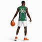Custom Algeria Iris Floral Green Basketball Jersey Africa Women’s Football Champion Series 2026