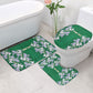 Custom Algeria Iris Floral Green Bathroom Set Africa Women’s Football Champion Series 2026