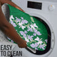 Custom Algeria Iris Floral Green Bathroom Set Africa Women’s Football Champion Series 2026