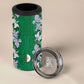 Custom Algeria Iris Floral Green 4 in 1 Can Cooler Tumbler Africa Women’s Football Champion Series 2026