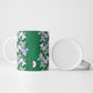 Custom Algeria Iris Floral Green Ceramic Mug Africa Women’s Football Champion Series 2026