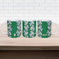 Custom Algeria Iris Floral Green Ceramic Mug Africa Women’s Football Champion Series 2026