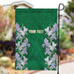 Custom Algeria Iris Floral Green Garden Flag Africa Women’s Football Champion Series 2026