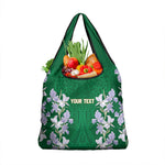 Custom Algeria Iris Floral Green Grocery Bag Africa Women’s Football Champion Series 2026