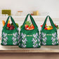 Custom Algeria Iris Floral Green Grocery Bag Africa Women’s Football Champion Series 2026