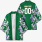 Custom Algeria Iris Floral Green Kimono Africa Women’s Football Champion Series 2026