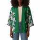 Custom Algeria Iris Floral Green Kimono Africa Women’s Football Champion Series 2026