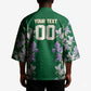 Custom Algeria Iris Floral Green Kimono Africa Women’s Football Champion Series 2026