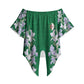 Custom Algeria Iris Floral Green Off Shoulder Wrap Waist Top Africa Women’s Football Champion Series 2026