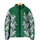 Custom Algeria Iris Floral Green Padded Jacket Africa Women’s Football Champion Series 2026