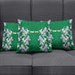 Custom Algeria Iris Floral Green Pillow Cover Africa Women’s Football Champion Series 2026
