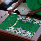 Custom Algeria Iris Floral Green Puzzle Africa Women’s Football Champion Series 2026