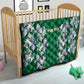 Custom Algeria Iris Floral Green Quilt Africa Women’s Football Champion Series 2026
