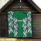 Custom Algeria Iris Floral Green Quilt Africa Women’s Football Champion Series 2026