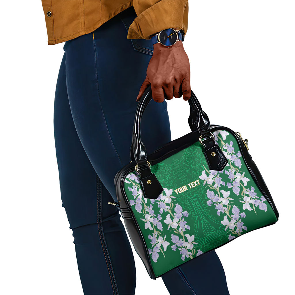 Custom Algeria Iris Floral Green Shoulder Handbag Africa Women’s Football Champion Series 2026