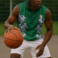 Custom Algeria Iris Floral Green Sleeveless Hoodie Africa Women’s Football Champion Series 2026