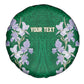 Custom Algeria Iris Floral Green Spare Tire Cover Africa Women’s Football Champion Series 2026